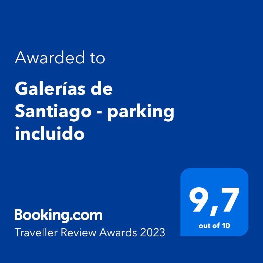 Апартаменты Galerias De Santiago - Parking Incluido Сантьяго-де-Компостела Экстерьер фото